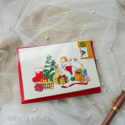 Schinako Moriyama Christmas Pop-up Card - Gifts