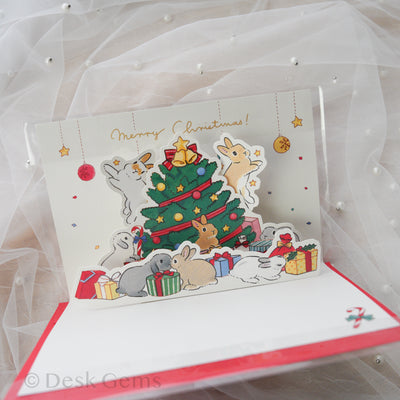Schinako Moriyama Christmas Pop-up Card - Gifts