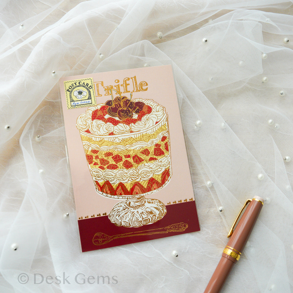 Aya Inoue Foil Postcard - Trifle
