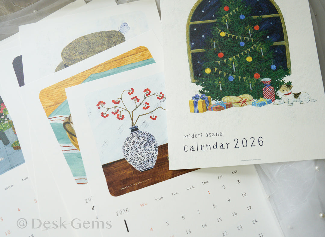 Cozyca x Midori Asano Calendar 2026