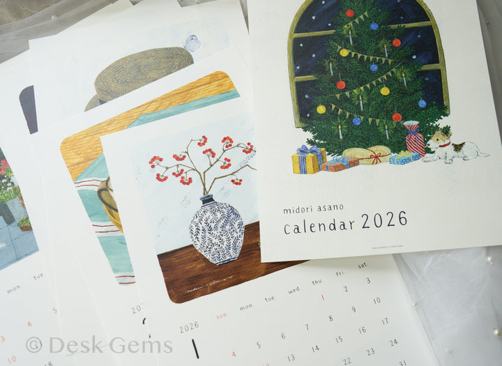 Cozyca x Midori Asano Calendar 2026