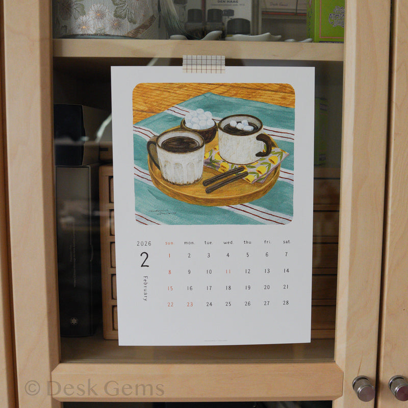 Cozyca x Midori Asano Calendar 2026