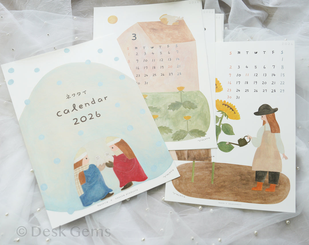 Cozyca x Necktie Detached Calendar 2026