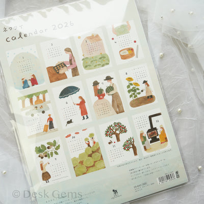 Cozyca x Necktie Detached Calendar 2026