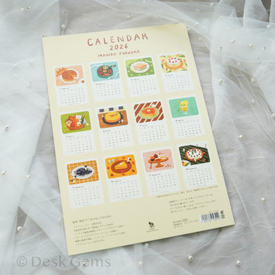 Cozyca x Mariko Fukuoka Detached Calendar 2026