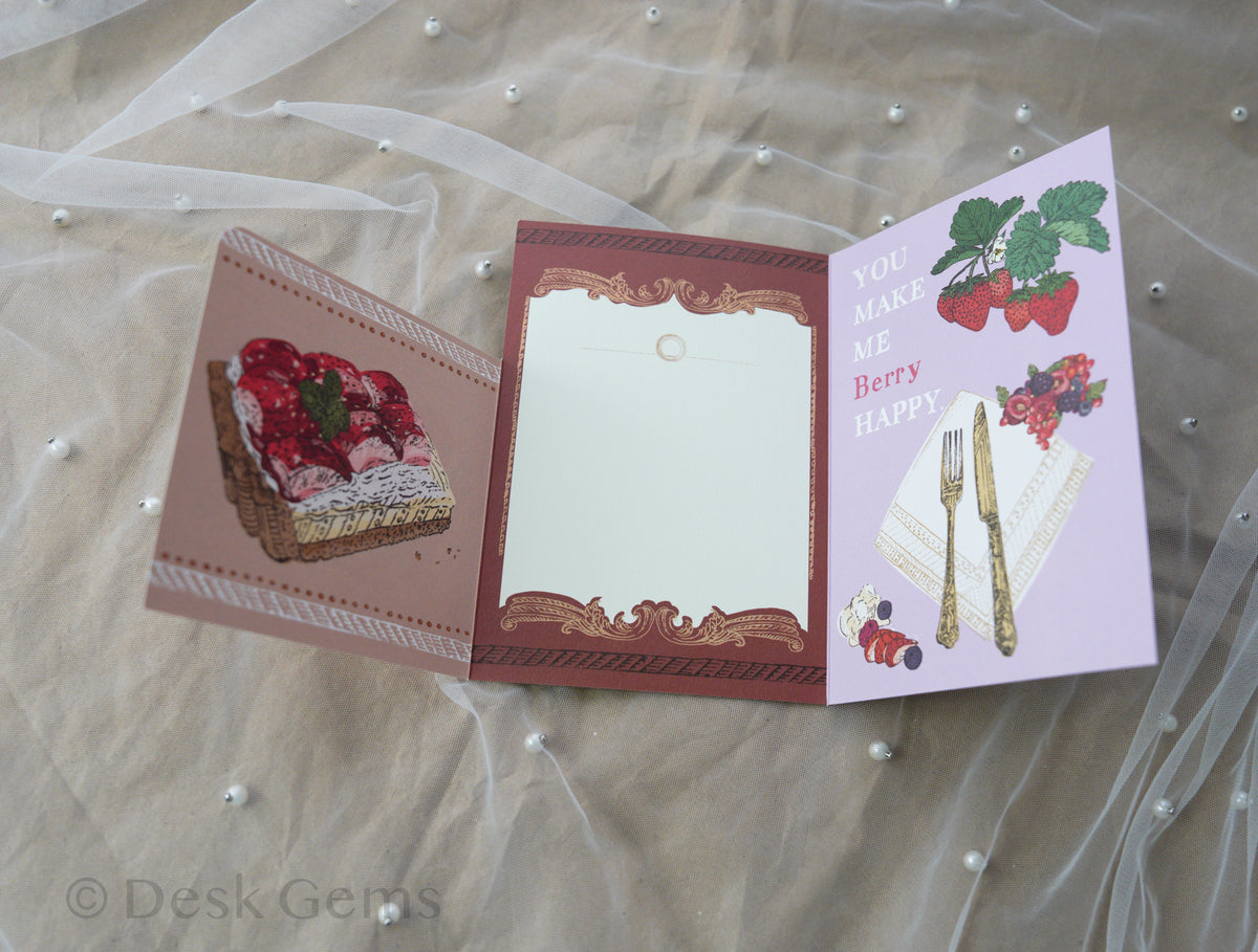 Aya Inoue Trifold Greetings Card  - Especially for You