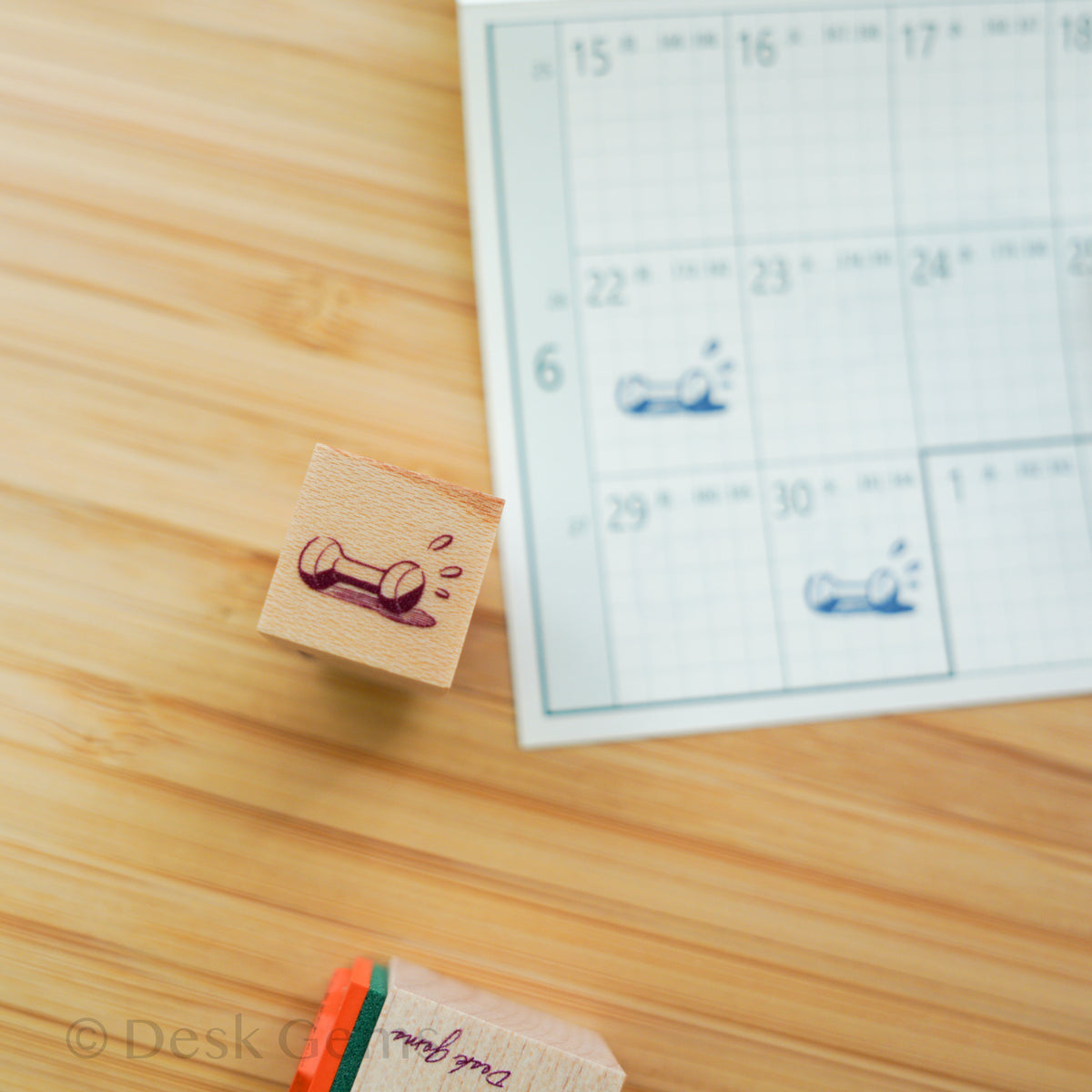 Desk Gems Original The Icon Stamps Vol.2 - Workout