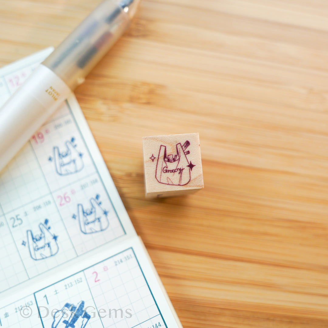 Desk Gems Original The Icon Stamps Vol.2 - Grocery