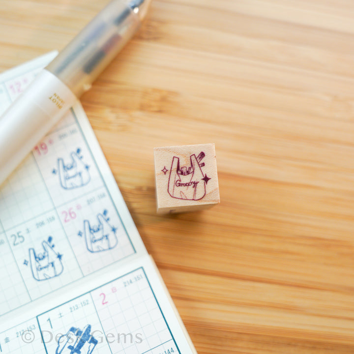 Desk Gems Original The Icon Stamps Vol.2 - Grocery
