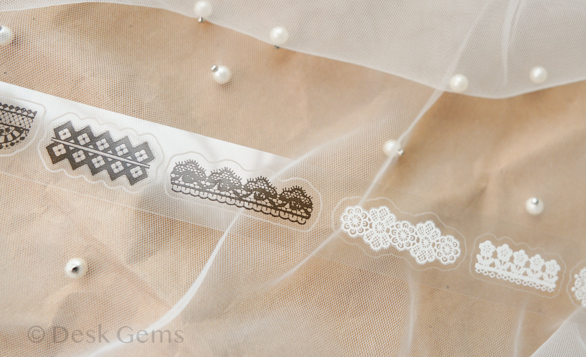Pion Kiss-cut PET Tape - Lace