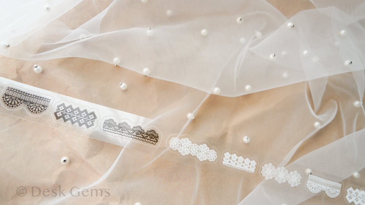 Pion Kiss-cut PET Tape - Lace