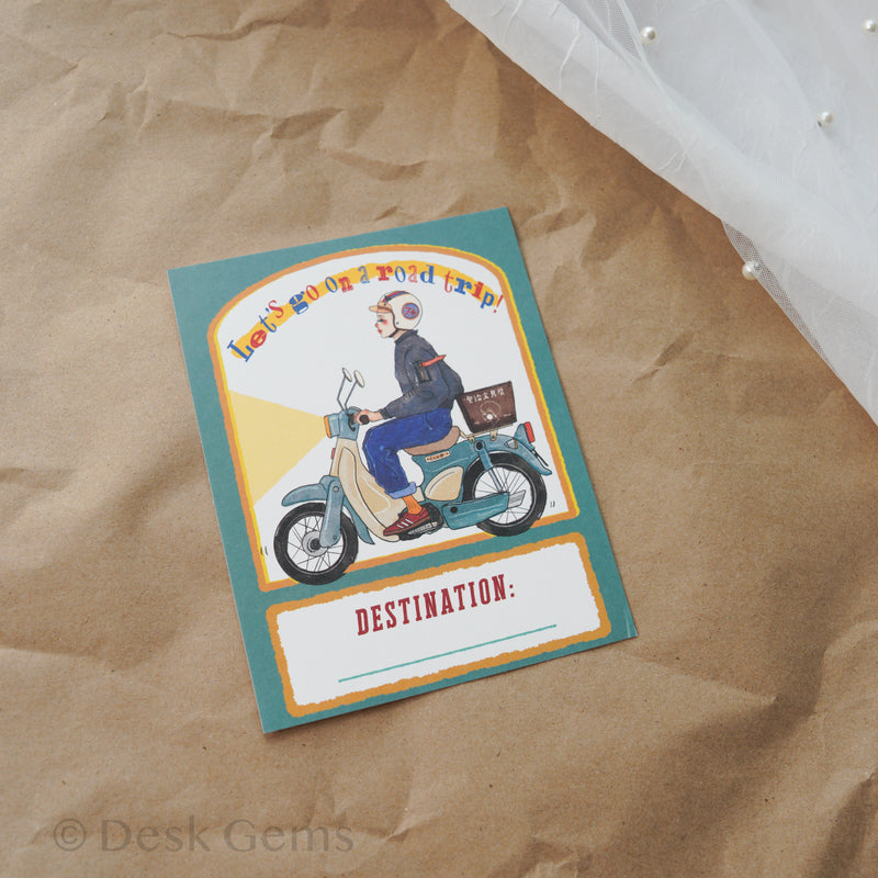 La Dolce Vita Original Postcard - Travel to the Next Stop