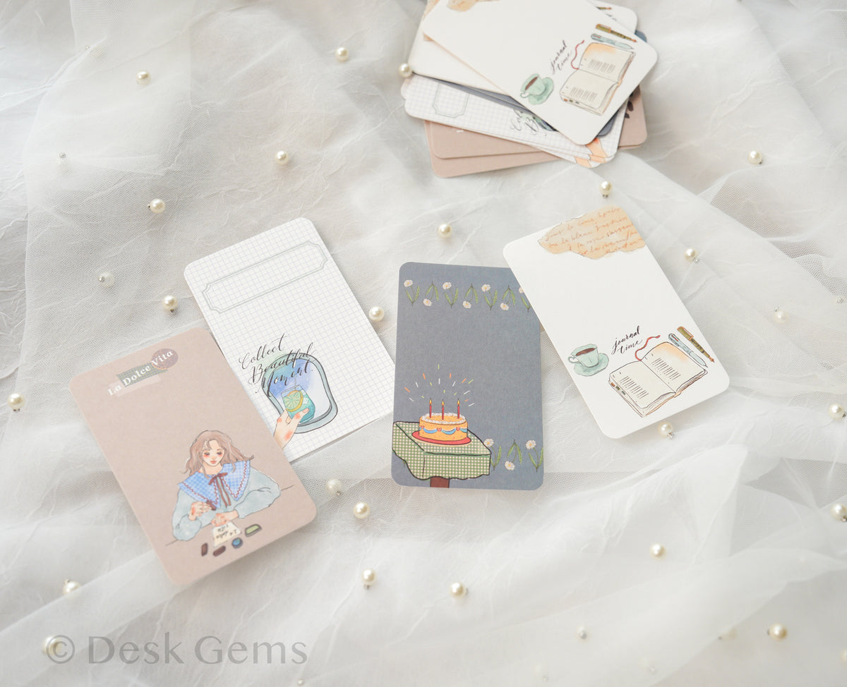 La Dolce Vita Message Card Set - Collect Beautiful Moments