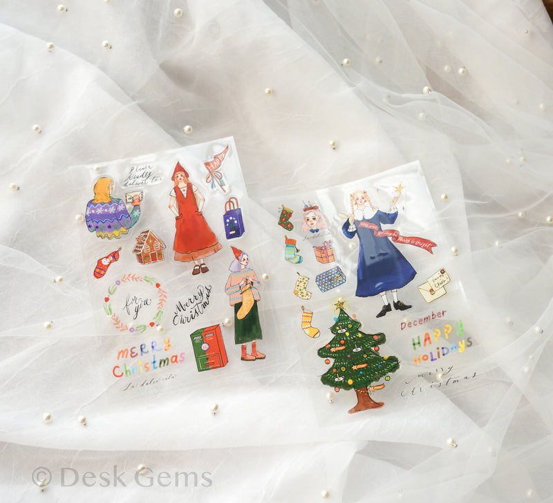 La Dolce Vita Original Sticker - Merry Christmas