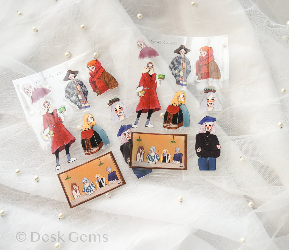 La Dolce Vita Original Sticker - Winter Coming