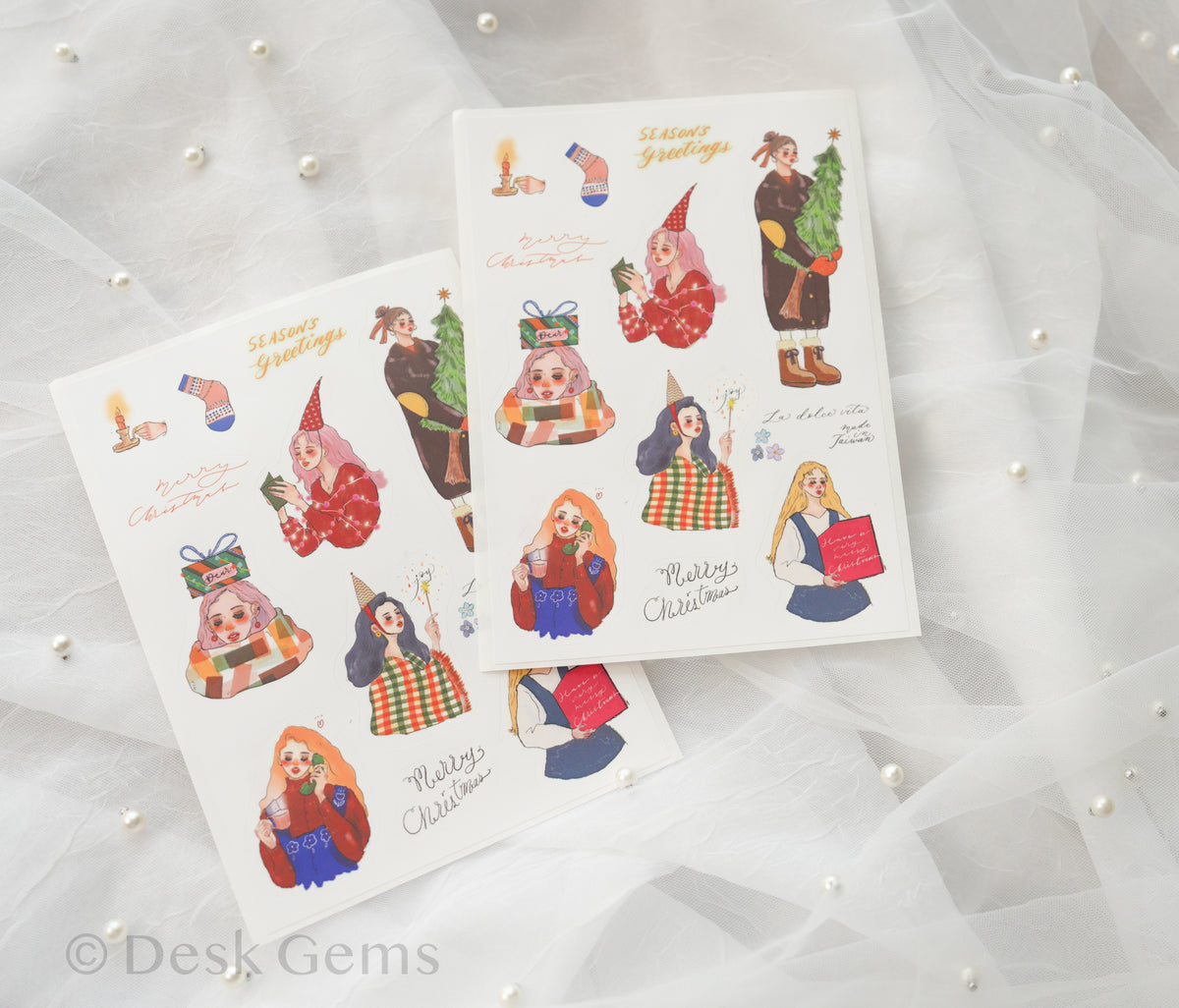 La Dolce Vita Original Sticker - Season's Greetings