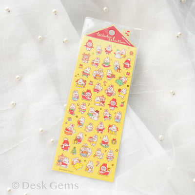 Mind Wave Winter Sticker - Winter Bunny