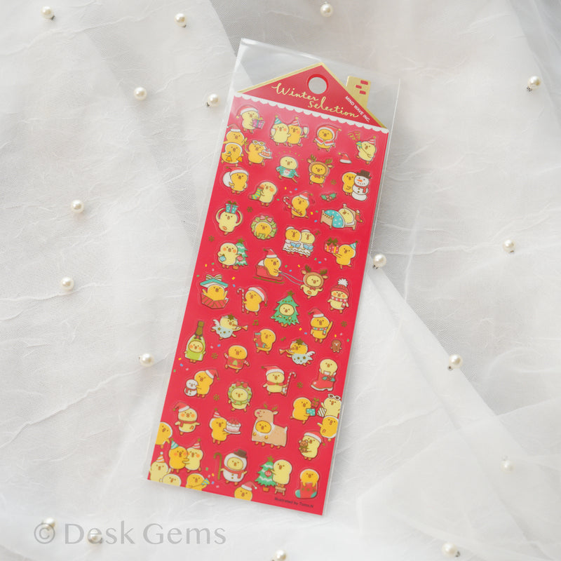 Mind Wave Winter Sticker - Chickpea&