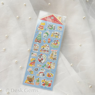 Mind Wave Winter Sticker - Shibanban Santa