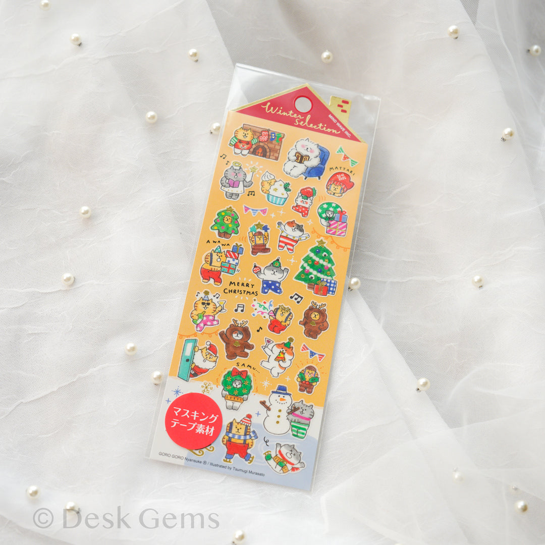 Mind Wave Winter Sticker - Nyansuke&