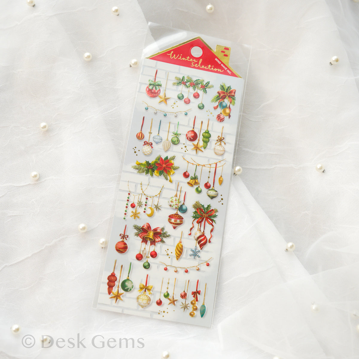 Mind Wave Winter Sticker - Christmas Ornaments