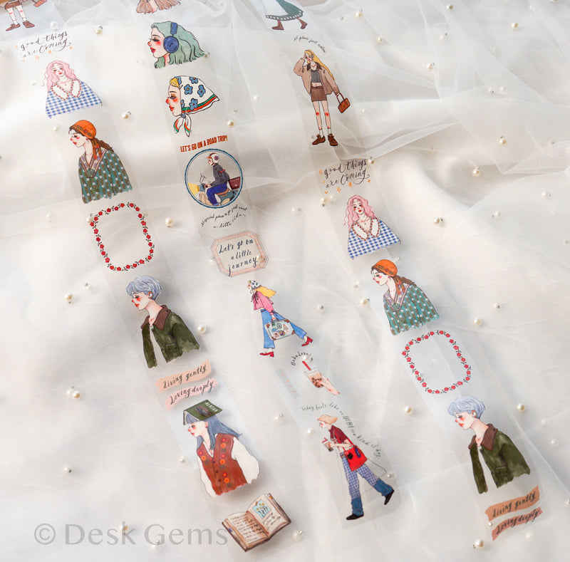 La Dolce Vita PET Tape - We Move Forward Happily