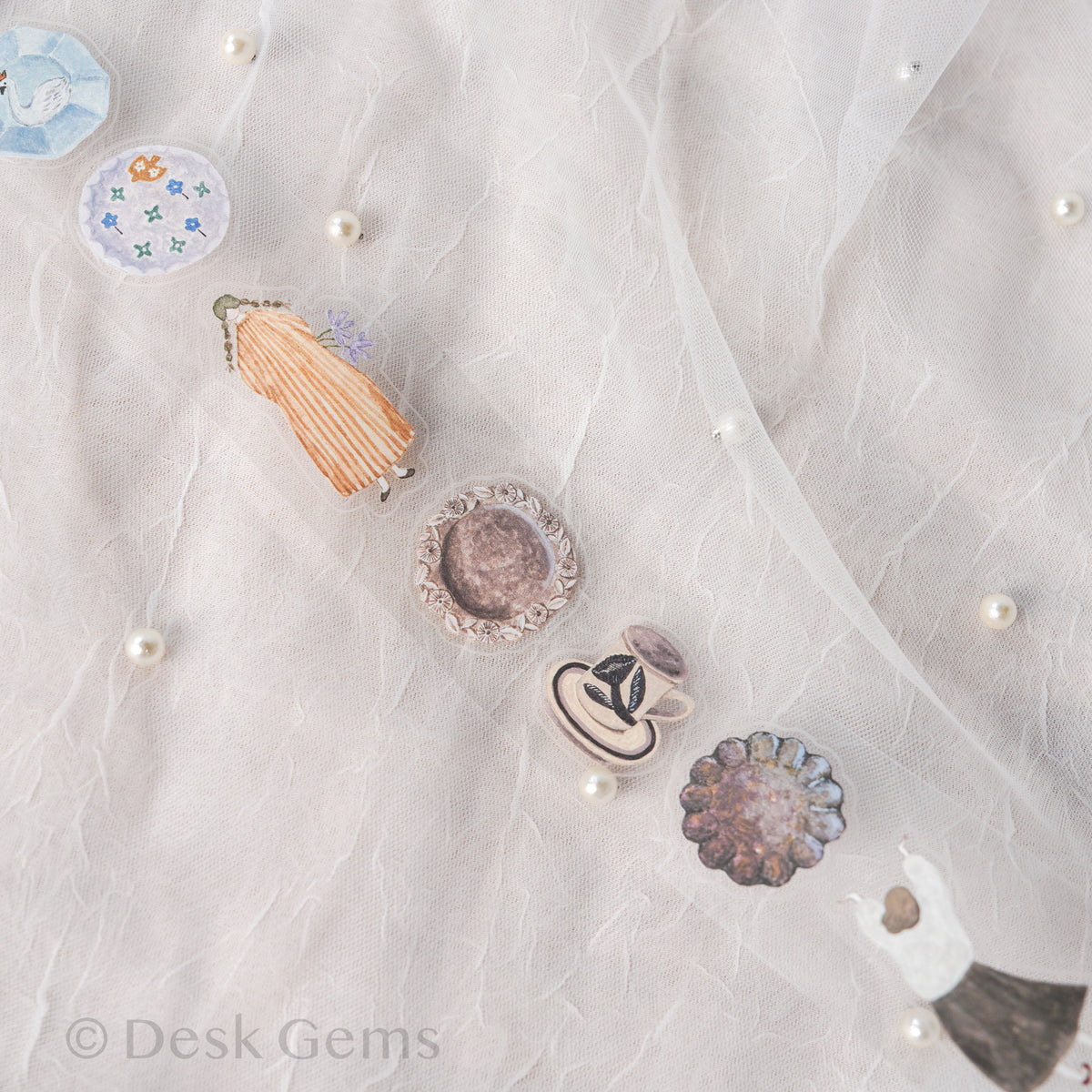 Pion Kiss-cut PET Tape - Pottery