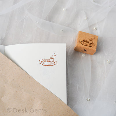 Bighands Original Rubber Stamp - Plate of Warmth