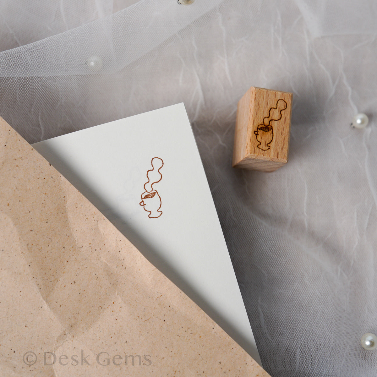 Bighands Original Rubber Stamp - Warm Coffee