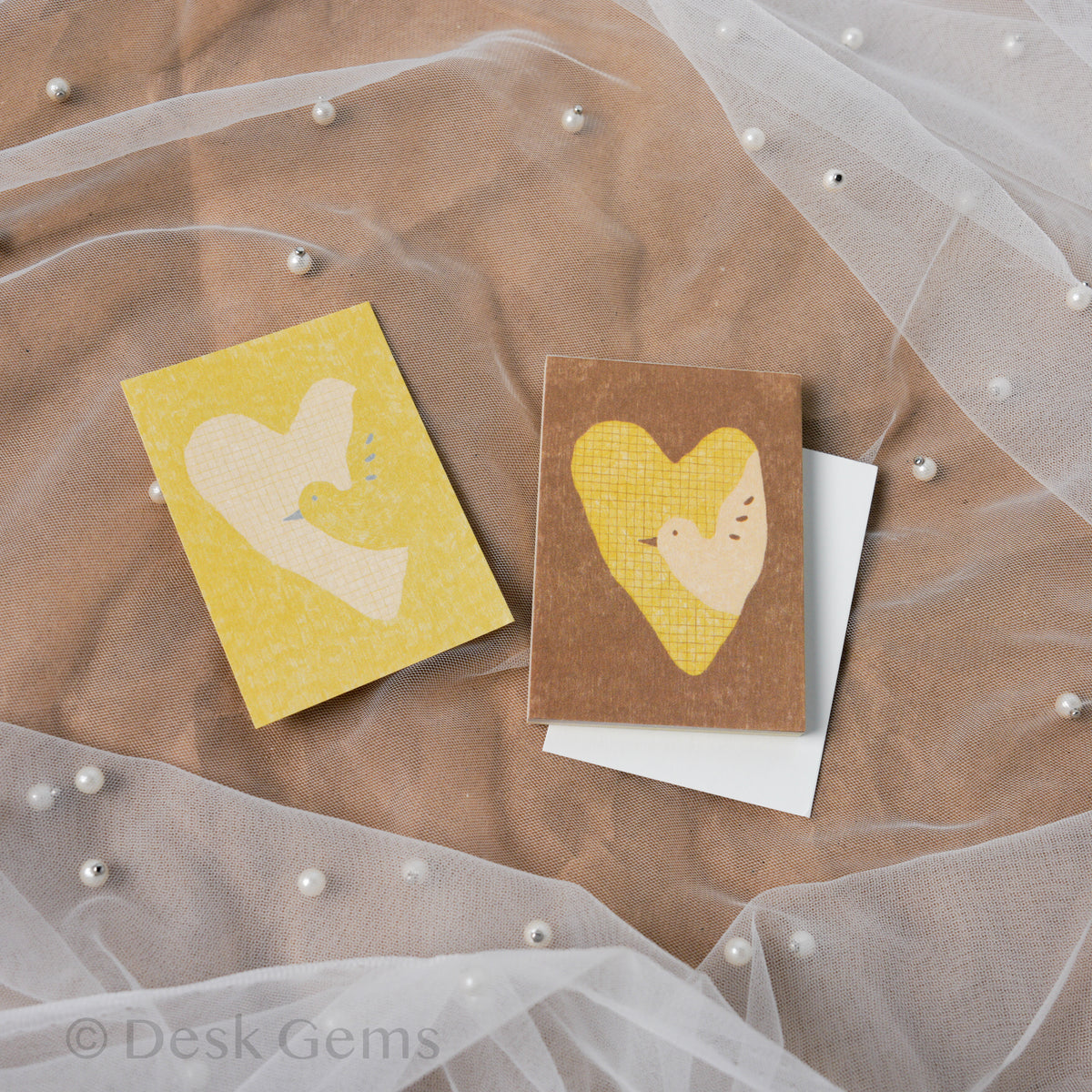 Bighands Original Memo Pad - Someday - Heart Bird