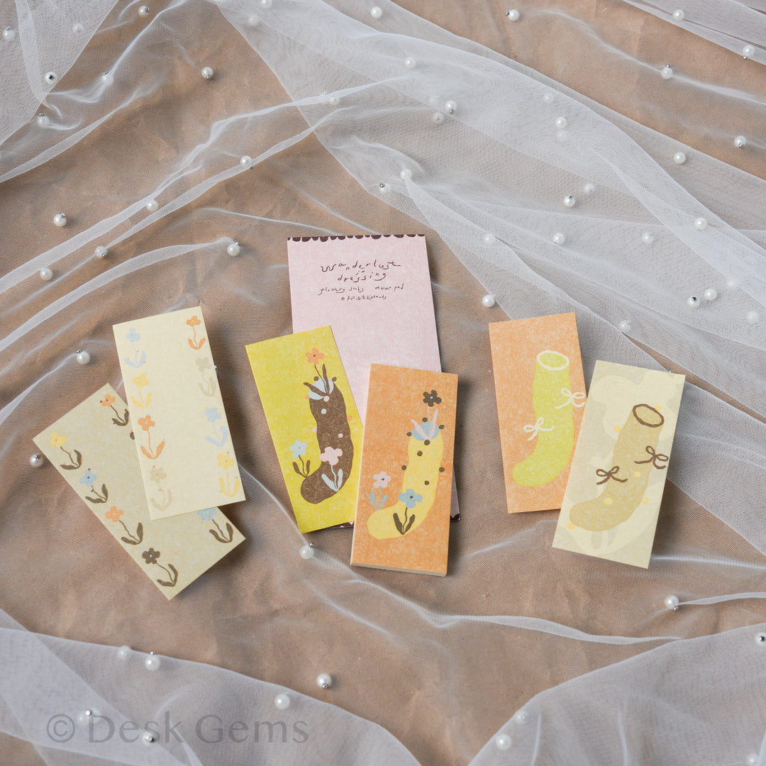 Bighands Original Memo Pad - Wanderlust in Dressing