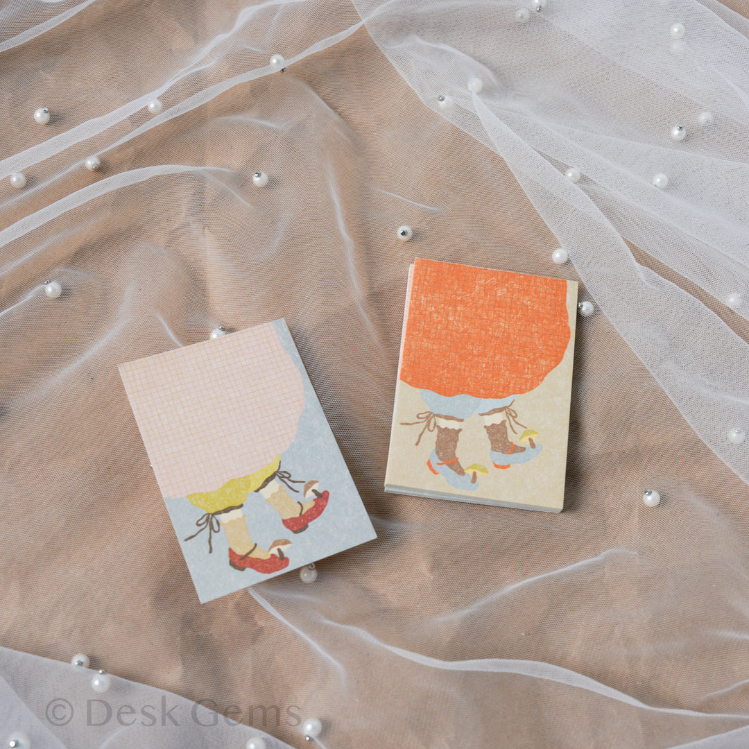 Bighands Original Memo Pad - Wanderlust in Dressing