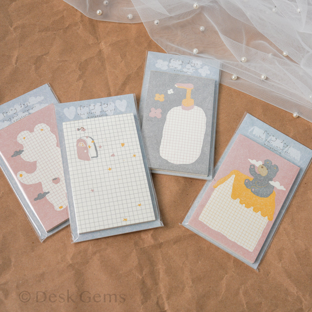 Bighands Rainy Days Memo Pad