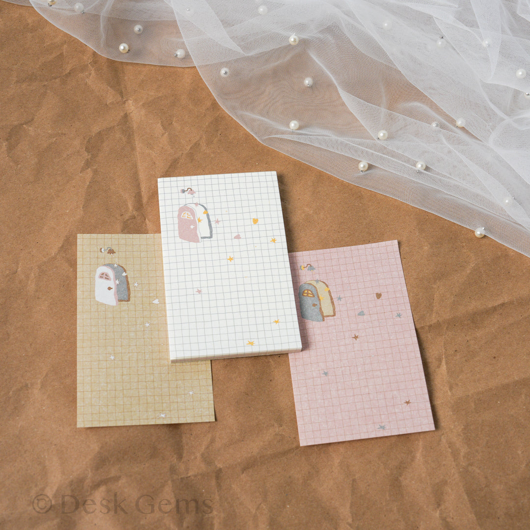 Bighands Rainy Days Memo Pad - Open Heart