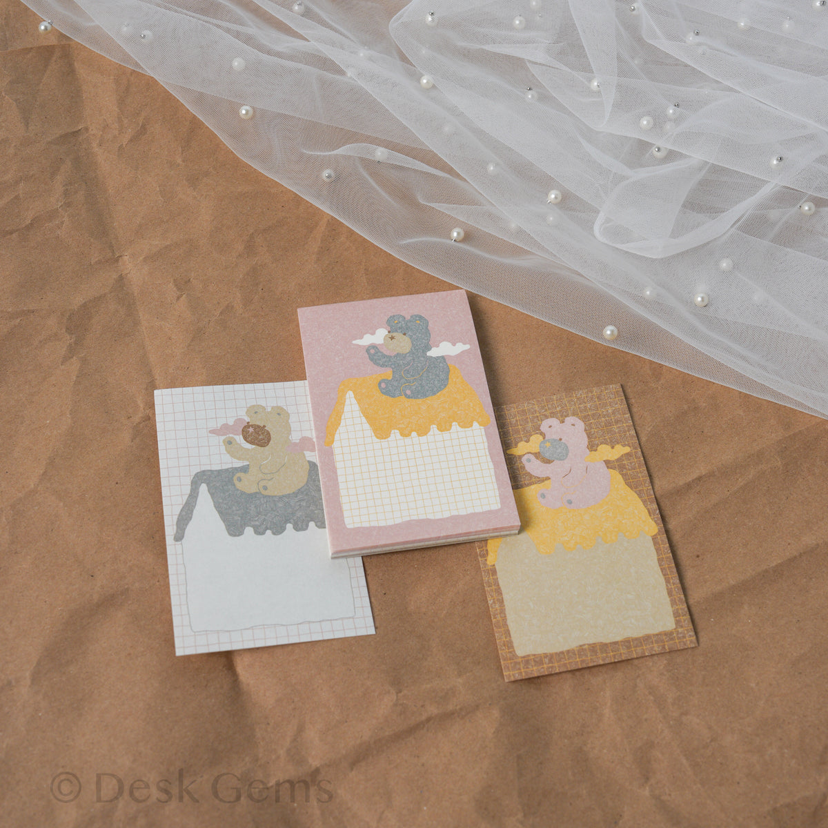 Bighands Rainy Days Memo Pad - Have Fun!