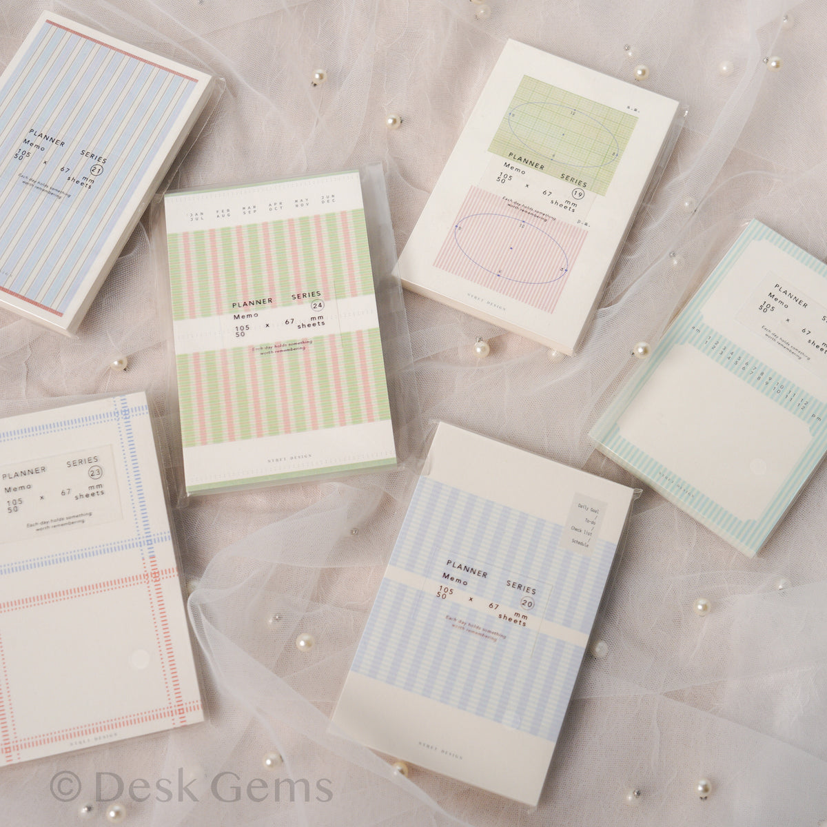NYRET Design Original Memo Pad (No.19 - No.24)