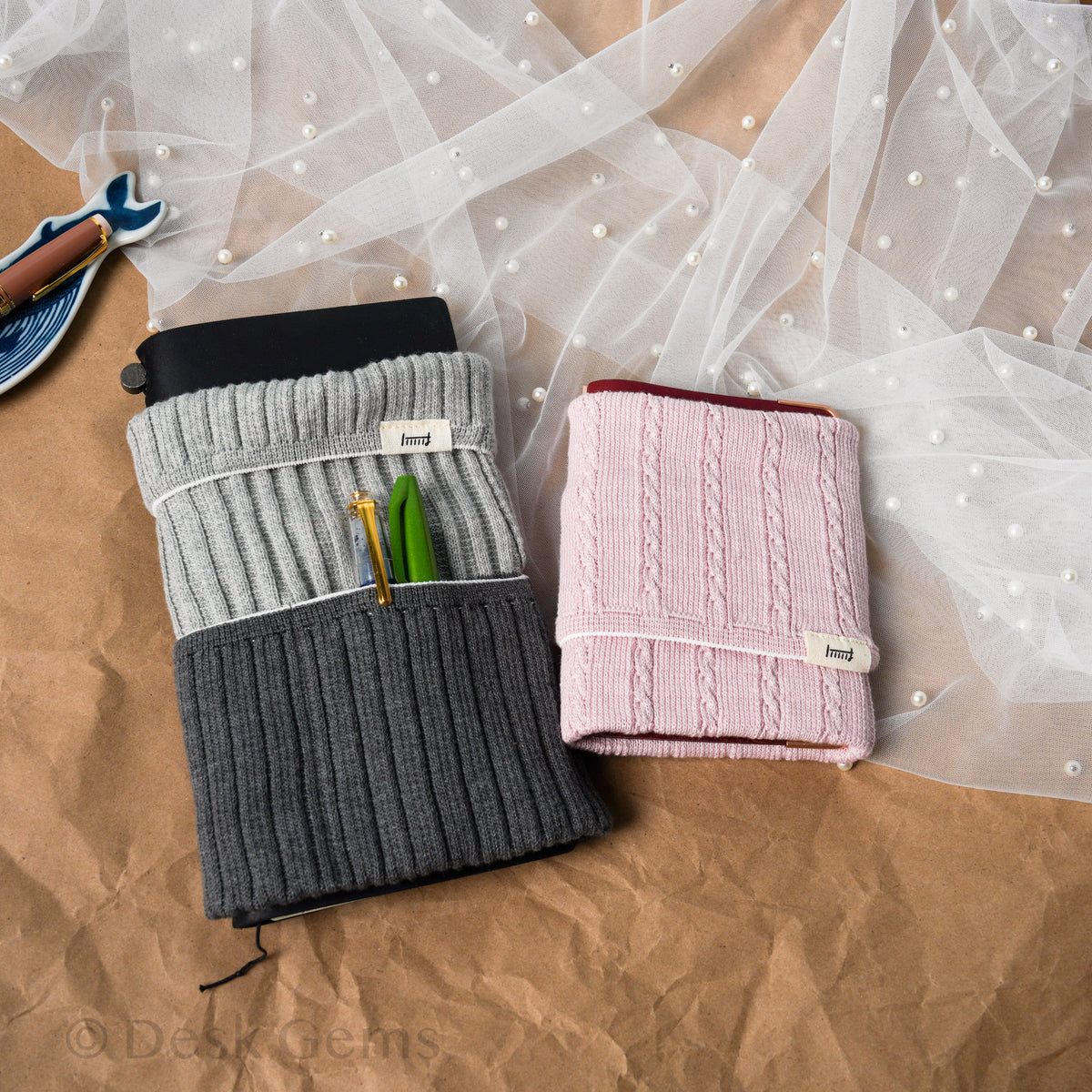 Midori Notebook Knitted Cover Case