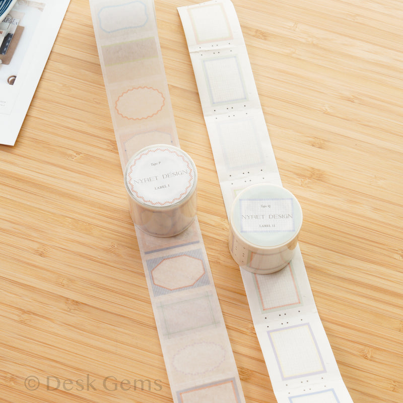 NYRET Design Original Paper Tapes - P&Q