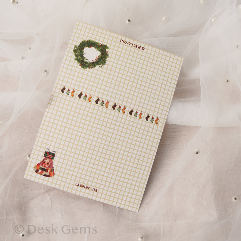 La Dolce Vita Holiday Postcard - Letter to You