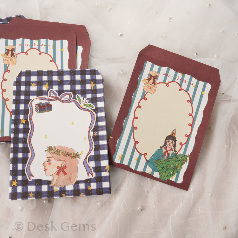 La Dolce Vita Holiday Envelope Set - Merry Christmas!