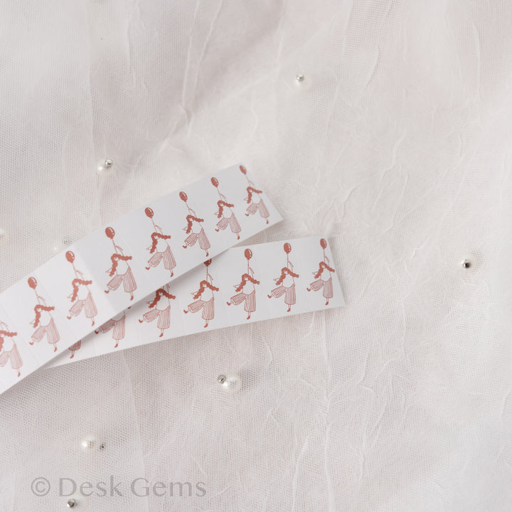 Ivy Snow Sealing Stickers Vol.2 - Balloon Girl