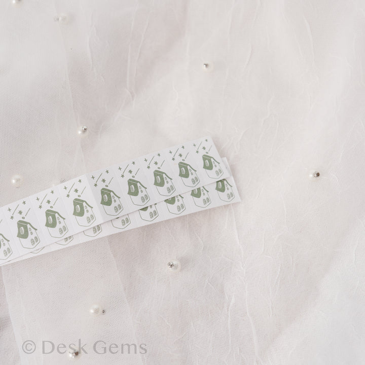 Ivy Snow Sealing Stickers Vol.2 - Houes &amp; Stars