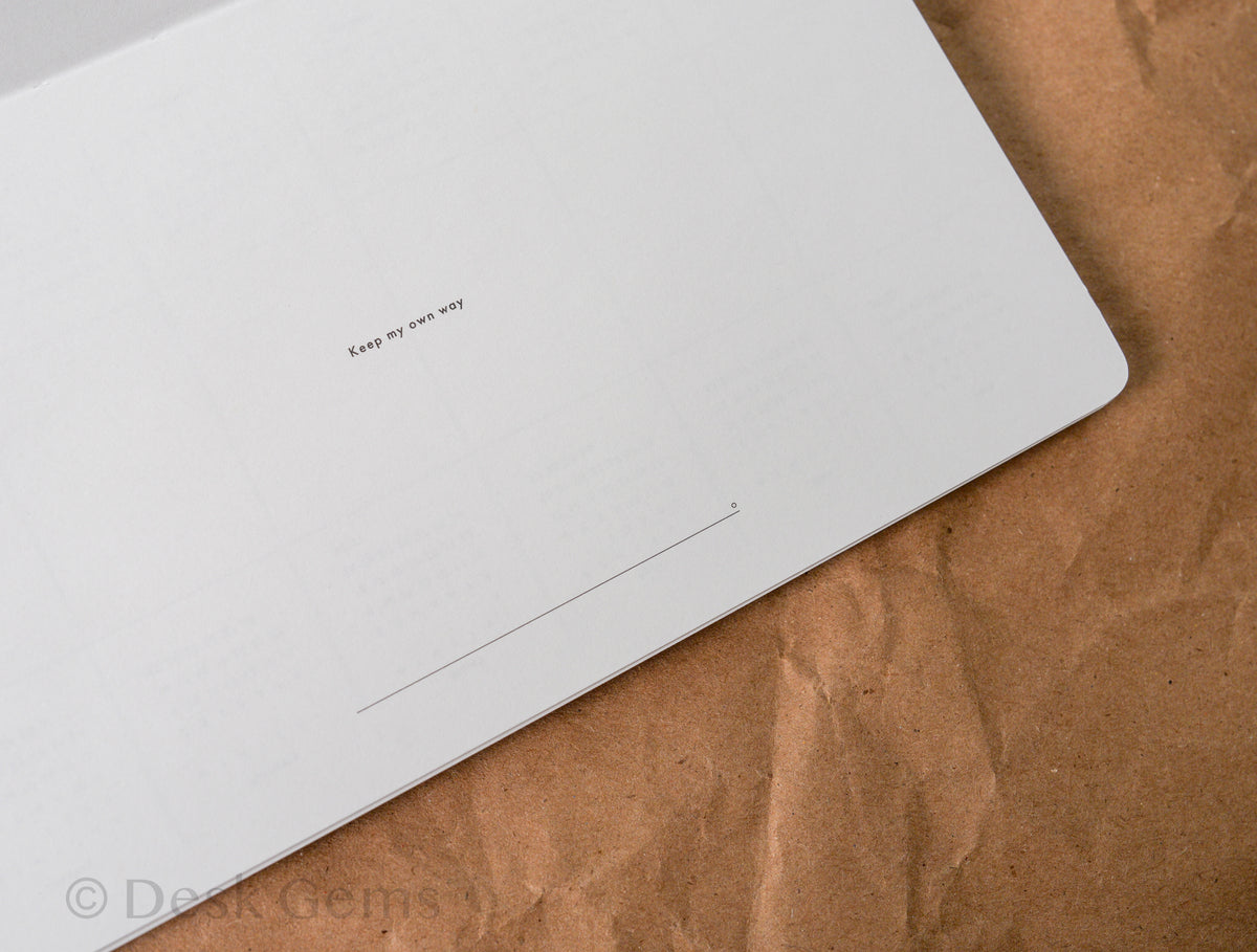 Analogue Keeper 2026 Diary Monthly