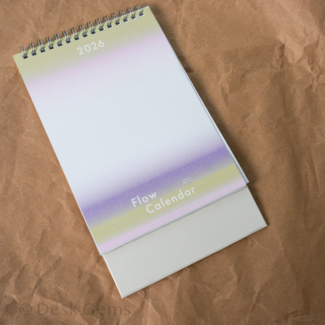 Analogue Keeper 2026 Flow Desktop Calendar