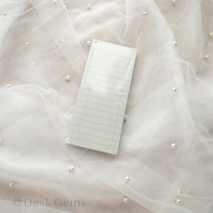 Analogue Keeper Checklist Memo Pad - Gray