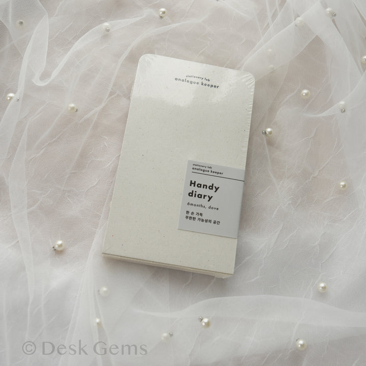 Analogue Keeper Undated Handy Diary - 6 months