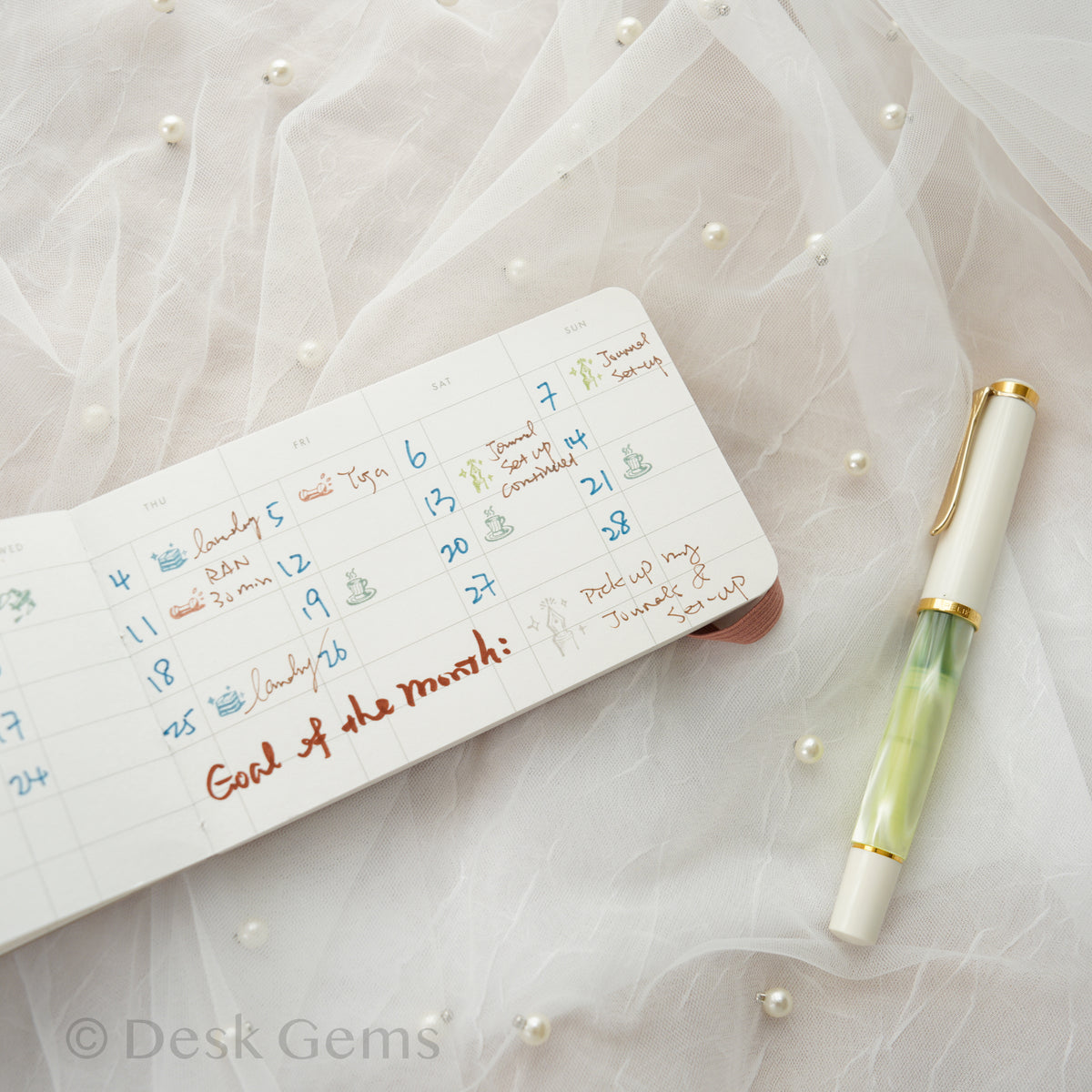 Analogue Keeper Undated Handy Diary - 6 months