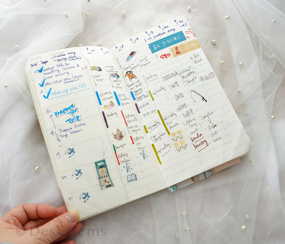 Analogue Keeper Undated Space Diary - 6 Months