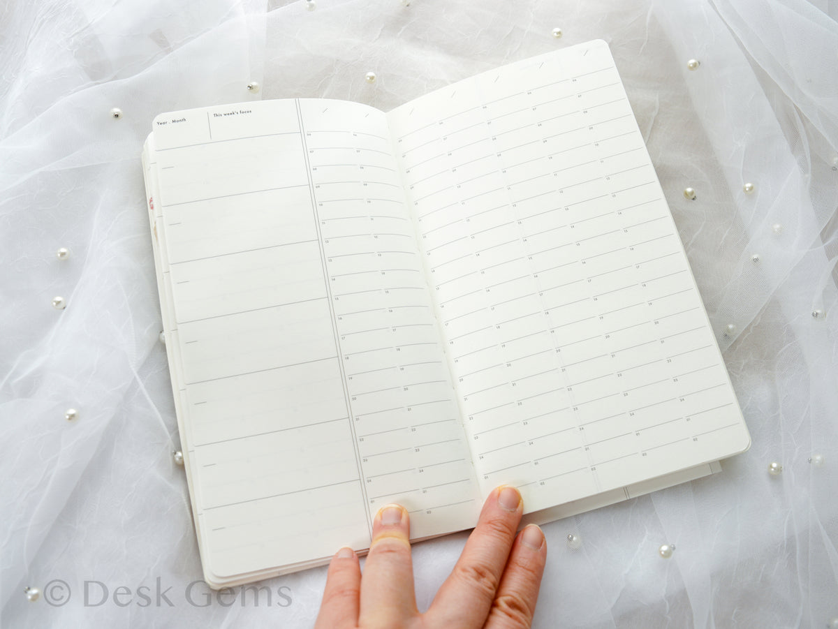 Analogue Keeper Undated Space Diary - 6 Months