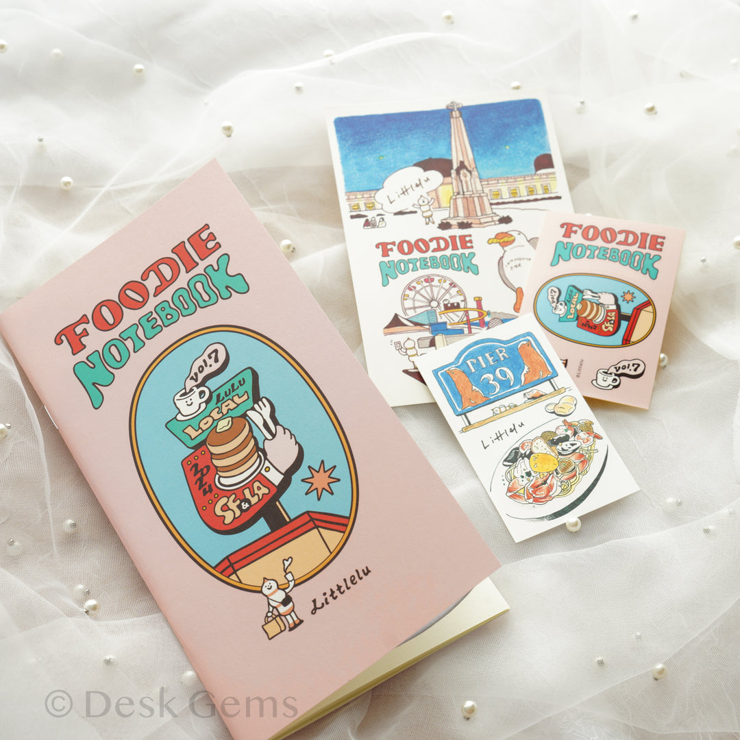 Littlelu Illustrated Sketches Booklet Bundle - Foodie Vol.7